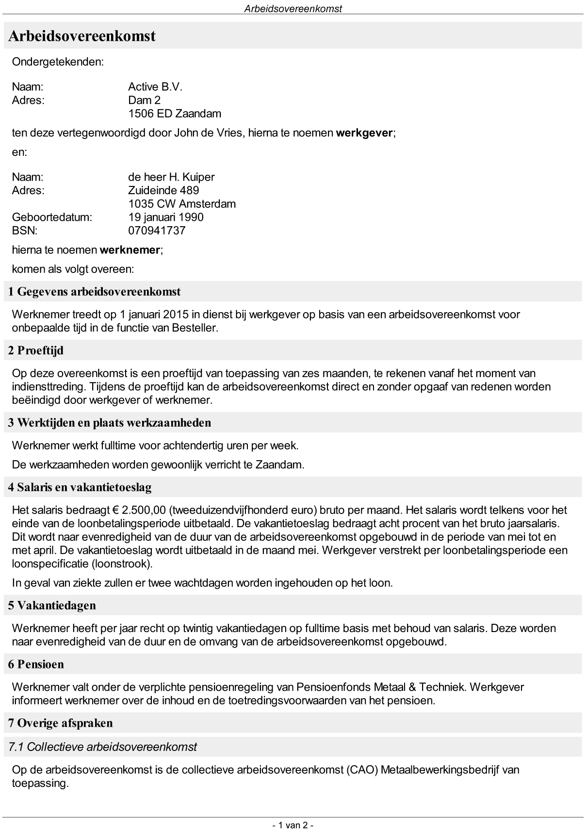 Loon  Loon Salarissoftware  Probeer drie maanden gratis